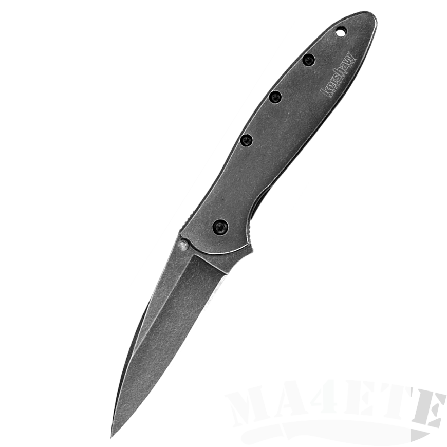 картинка Складной полуавтоматический нож Kershaw Leek BlackWash K1660BLKW от магазина ma4ete