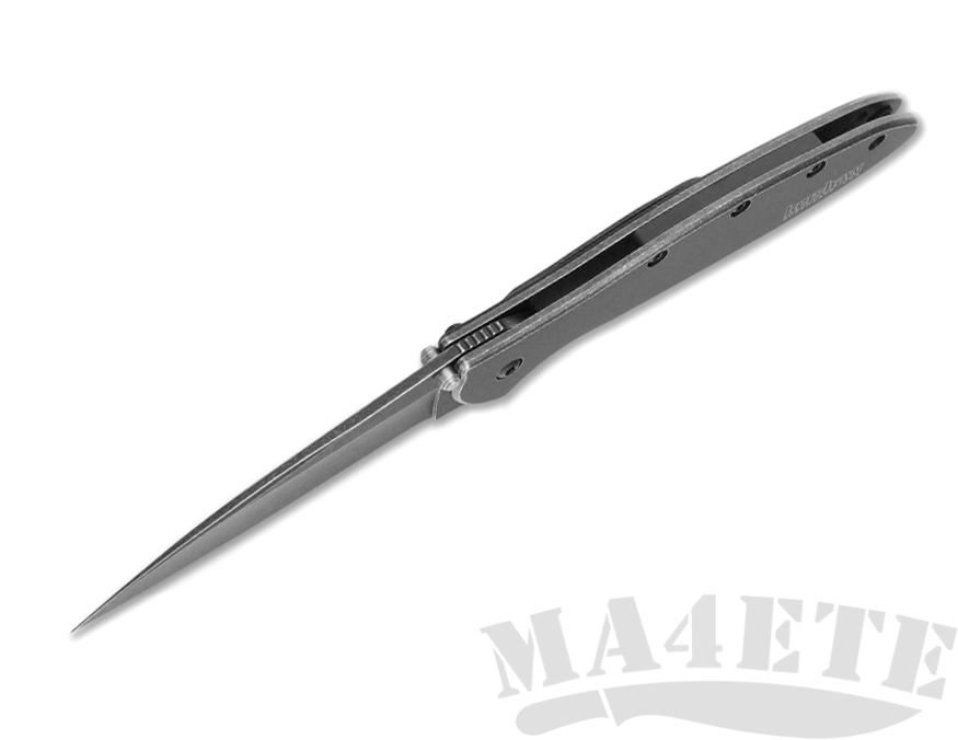 картинка Складной полуавтоматический нож Kershaw Leek BlackWash K1660BLKW от магазина ma4ete