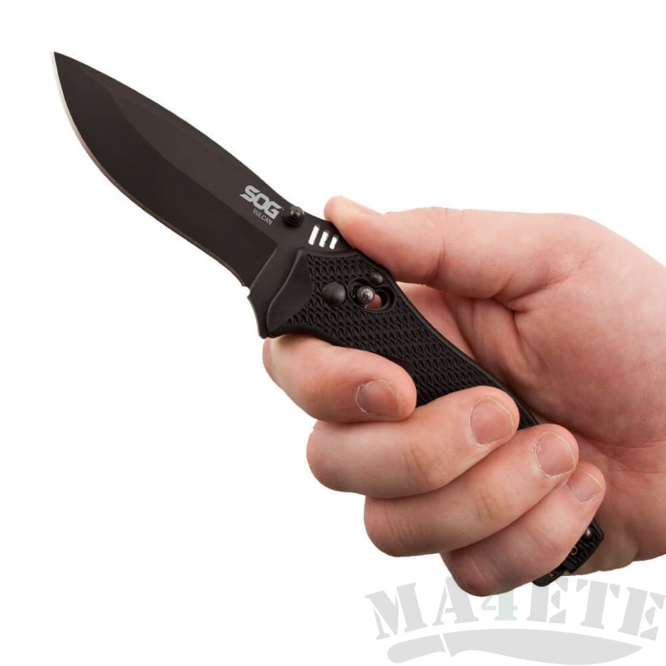 картинка Складной нож SOG Vulcan Black VL11 от магазина ma4ete