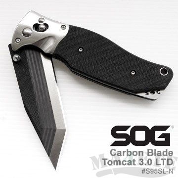 картинка Складной нож SOG Tomcat 3.0 LTD S95SL от магазина ma4ete