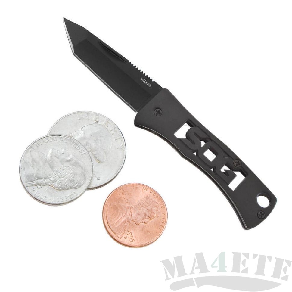 картинка Складной нож - брелок SOG Micron от магазина ma4ete