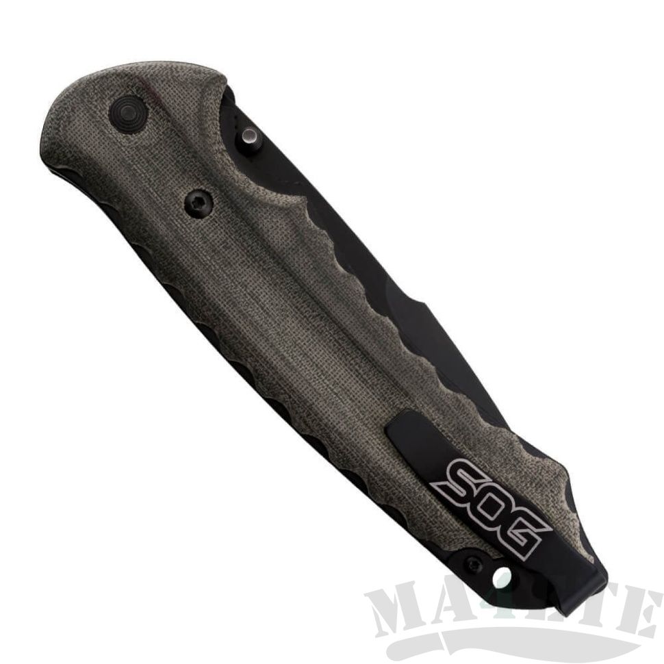 картинка Складной нож SOG Kiku Large Black KU1012 от магазина ma4ete