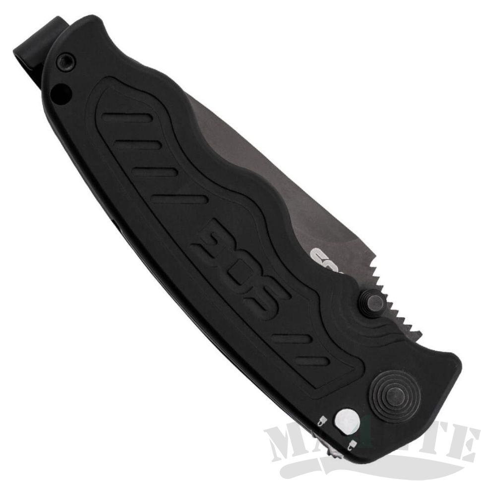 картинка Складной полуавтоматический нож SOG Zoom Mini Black ZM1002 от магазина ma4ete