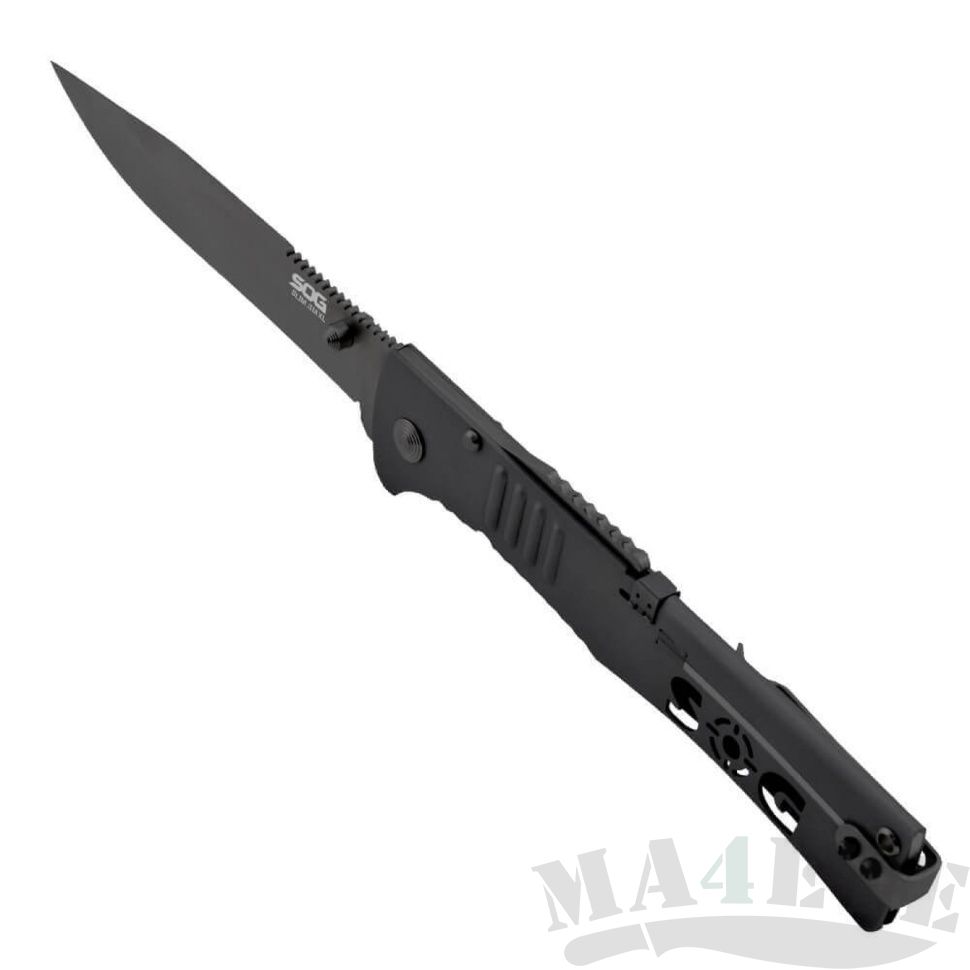 картинка Складной полуавтоматический нож SOG SlimJim XL Black SJ52 от магазина ma4ete