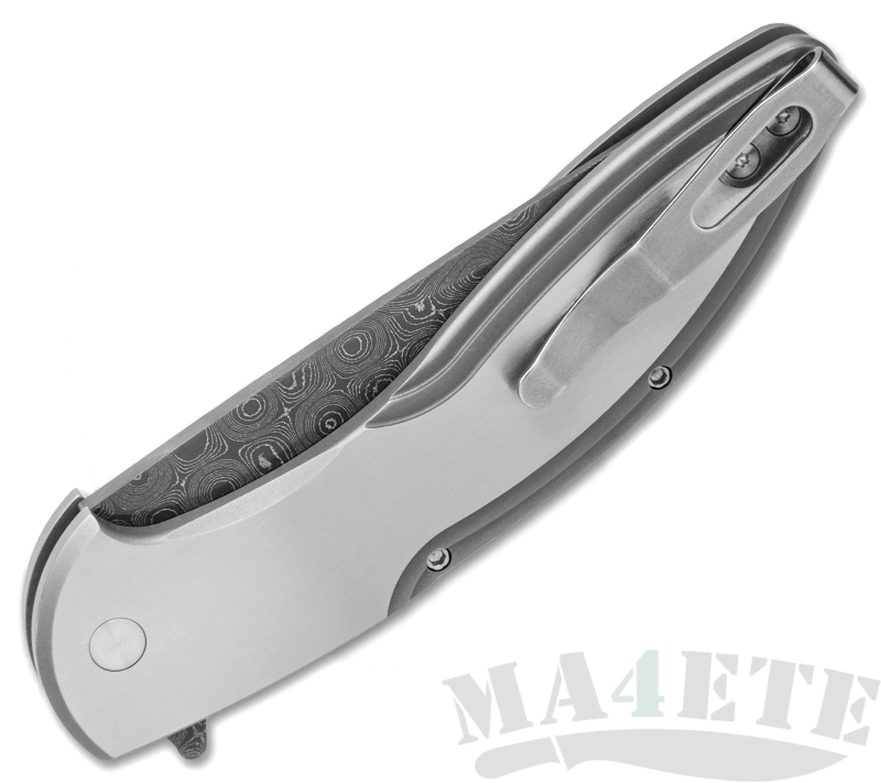 картинка Складной нож Pro-Tech Custom Cambria Abalone/Damascus от магазина ma4ete