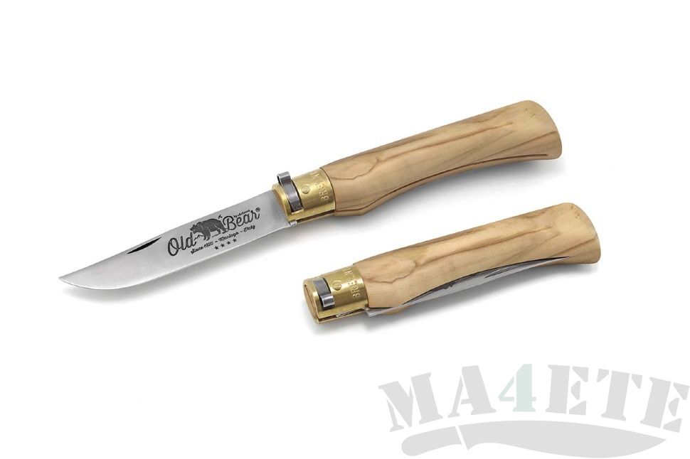 картинка Складной нож Antonini Old Bear Olive XL AN_9307/23_LU от магазина ma4ete