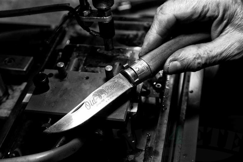 картинка Складной нож Antonini Old Bear Olive XL AN_9307/23_LU от магазина ma4ete
