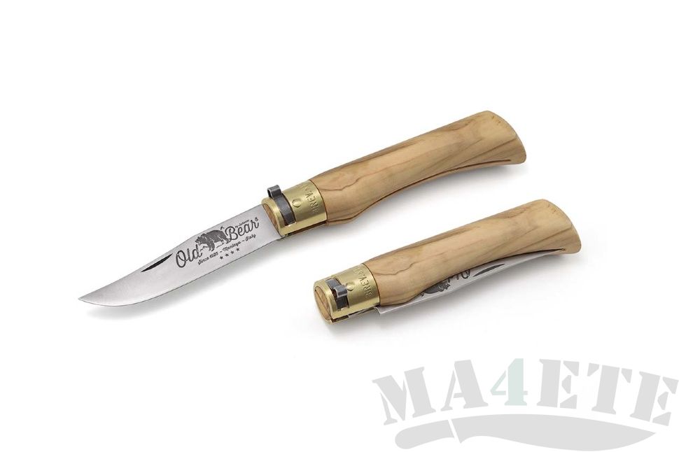 картинка Складной нож Antonini Old Bear Olive L AN_9307/21_LU от магазина ma4ete