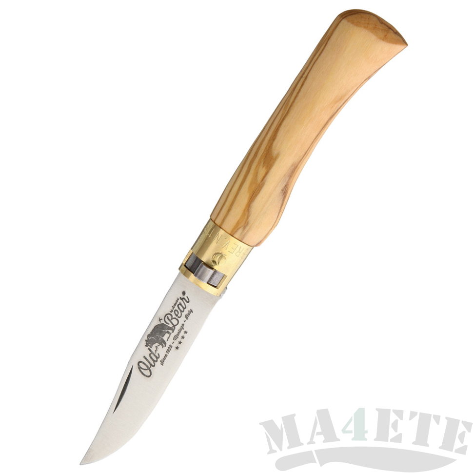 картинка Складной нож Antonini Old Bear Olive S AN_9307/17_LU от магазина ma4ete