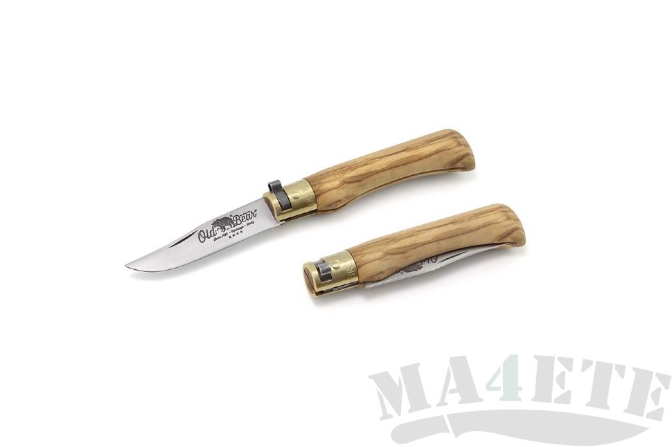 картинка Складной нож Antonini Old Bear Olive S AN_9307/17_LU от магазина ma4ete