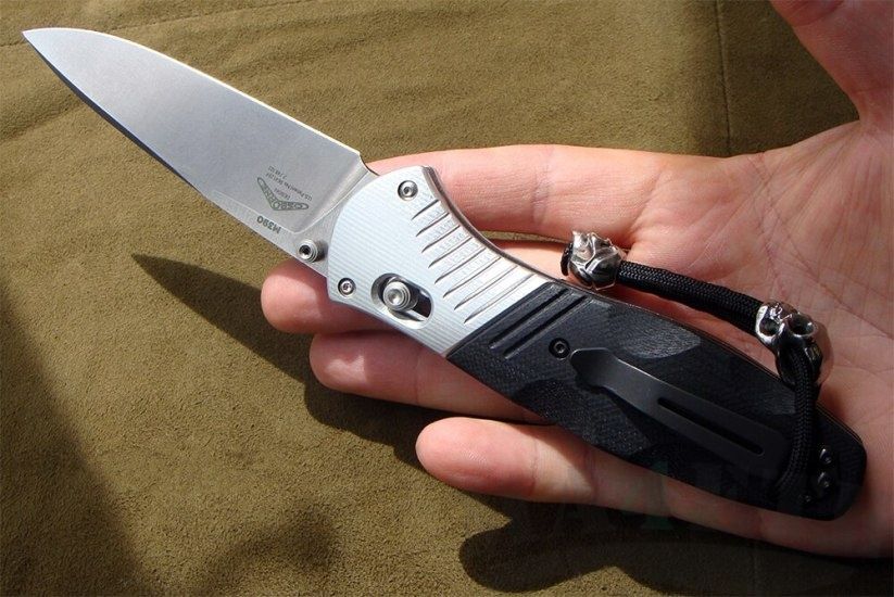картинка Складной полуавтоматический нож Benchmade Barrage 581 от магазина ma4ete