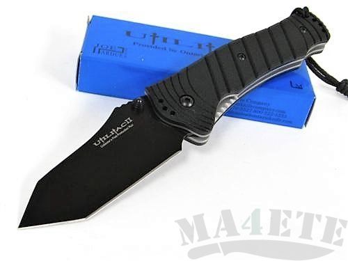 картинка Складной нож Ontario Utilitac II Black Tanto 8914 от магазина ma4ete