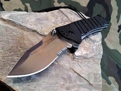 картинка Складной нож Ontario Utilitac II Satin 8909 от магазина ma4ete