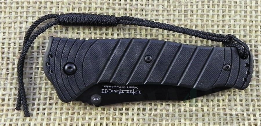 картинка Складной нож Ontario Utilitac II Black 8906 от магазина ma4ete