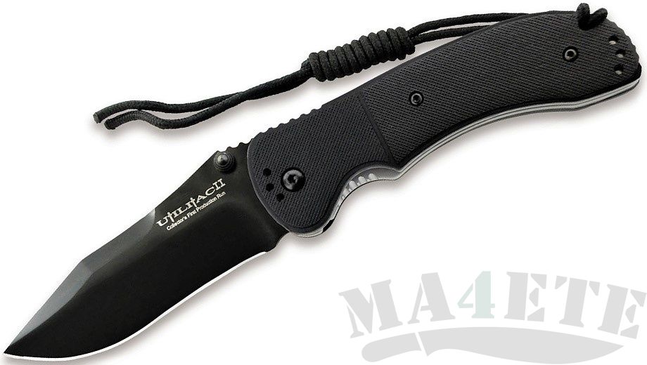 картинка Складной нож Ontario Utilitac II Black 8902 от магазина ma4ete