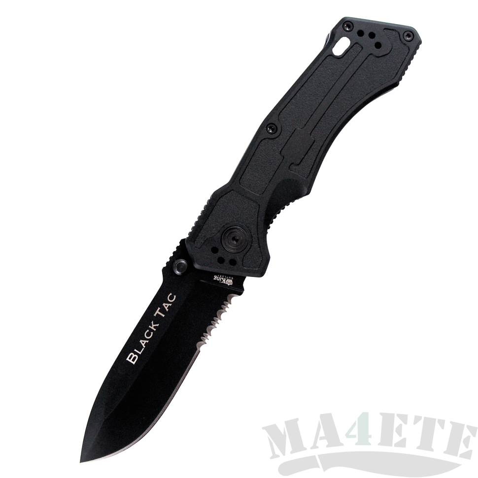картинка Складной нож Ontario Black Tac 8793 от магазина ma4ete