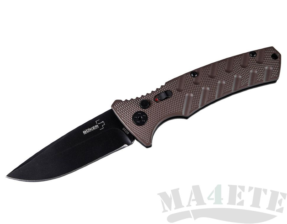 картинка Складной автоматический нож Boker Plus Strike Coyote Spearpoint 01BO424 от магазина ma4ete