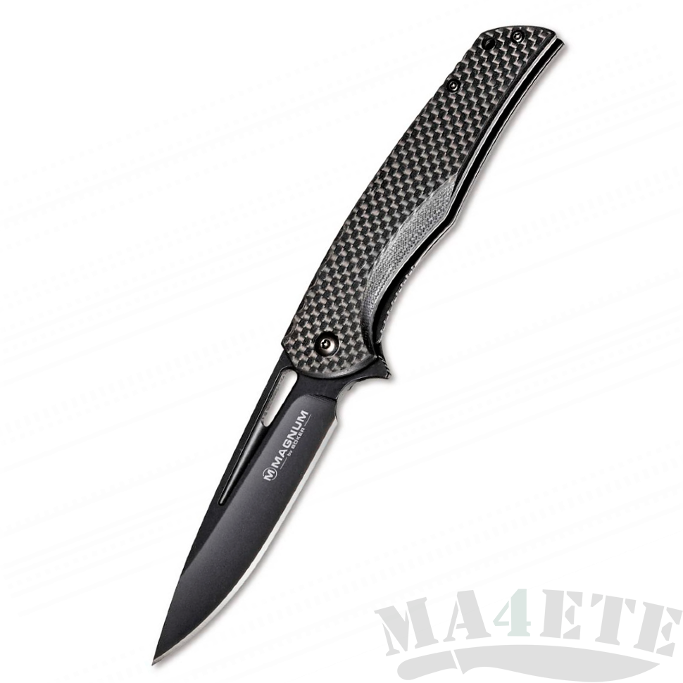 картинка Складной нож Magnum by Boker Black Carbon 01RY703 от магазина ma4ete