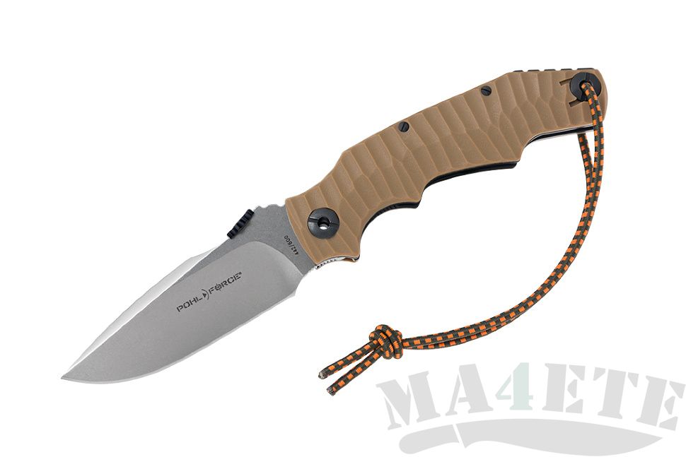 картинка Складной нож Pohl Force Alpha Four Tactical Desert 1061 от магазина ma4ete