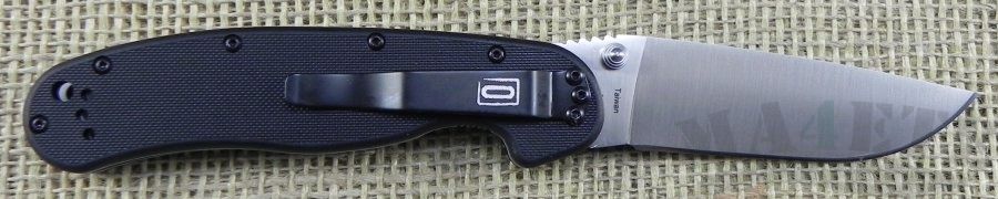 картинка Складной нож Ontario RAT-1 Satin Black 8867 от магазина ma4ete