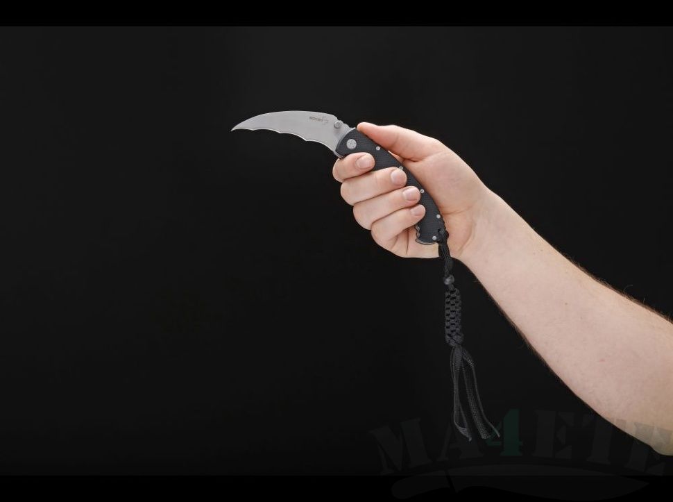 картинка Складной нож Boker Plus B@t-Man (Bat Karambit) 01BO430 от магазина ma4ete