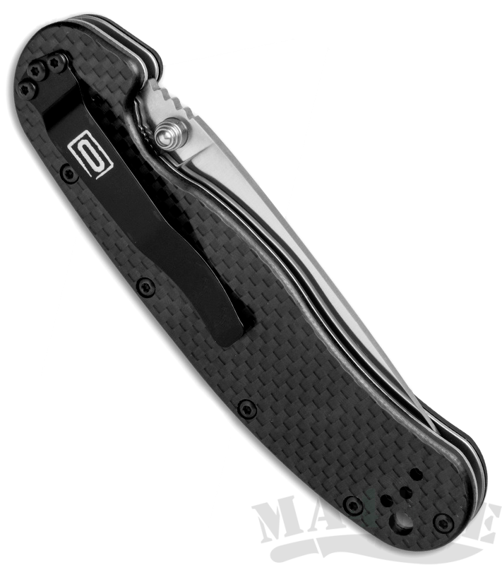 картинка Складной нож Ontario RAT-1 Carbon Fiber 8886CF от магазина ma4ete