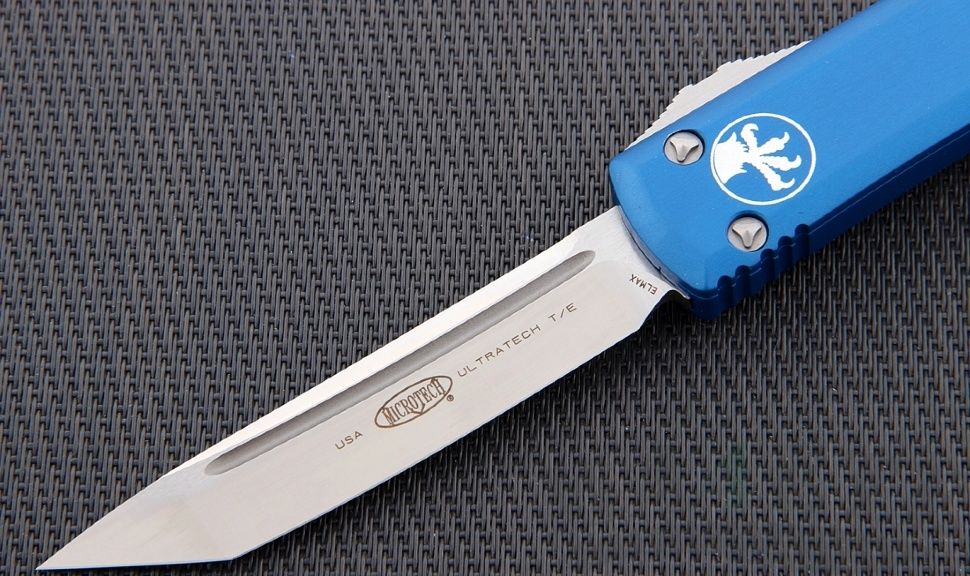 картинка Автоматический выкидной нож Microtech Ultratech T/E MT_123-4BL от магазина ma4ete