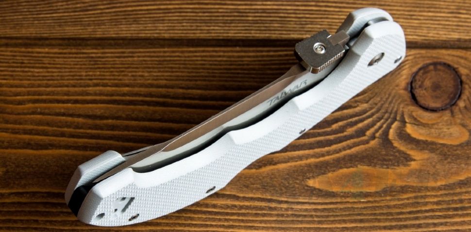 картинка Складной нож Cold Steel Talwar 4" Grey 21TLVSLV от магазина ma4ete