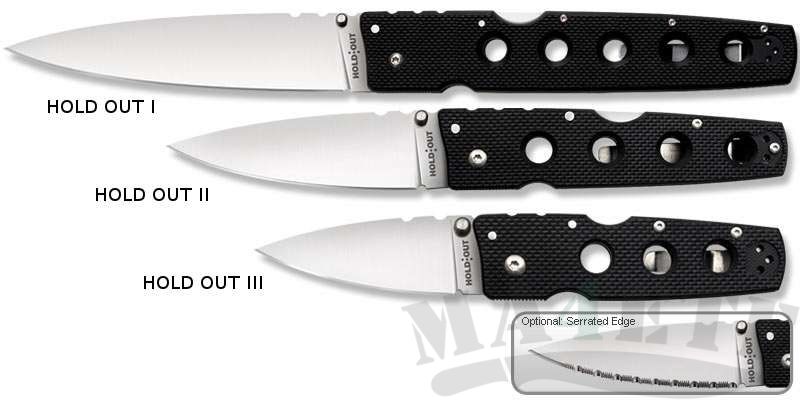 картинка Складной нож Cold Steel Hold Out III 11HM от магазина ma4ete