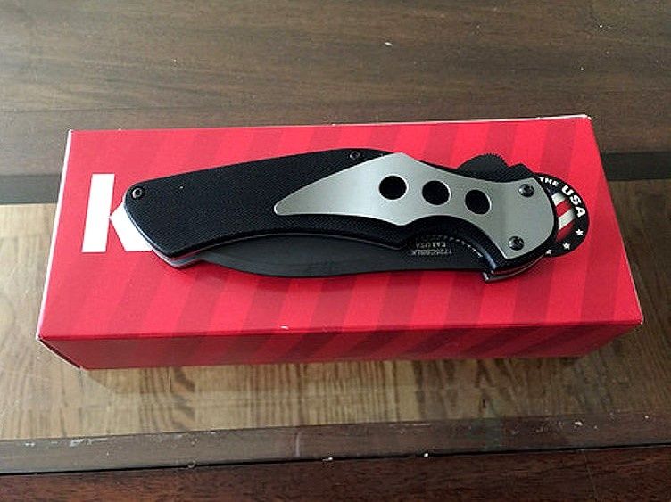 картинка Складной нож Kershaw Junkyard Dog II K1725CBBLK от магазина ma4ete