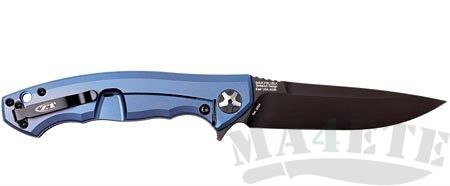 картинка Складной нож Zero Tolerance Sinkevich Blue / Black K0452CFBLUBLK от магазина ma4ete