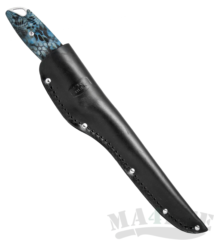 картинка Филейный нож Buck 035 Abyss Fillet Knife Kryptek Neptune Camo 0035CMS34 от магазина ma4ete