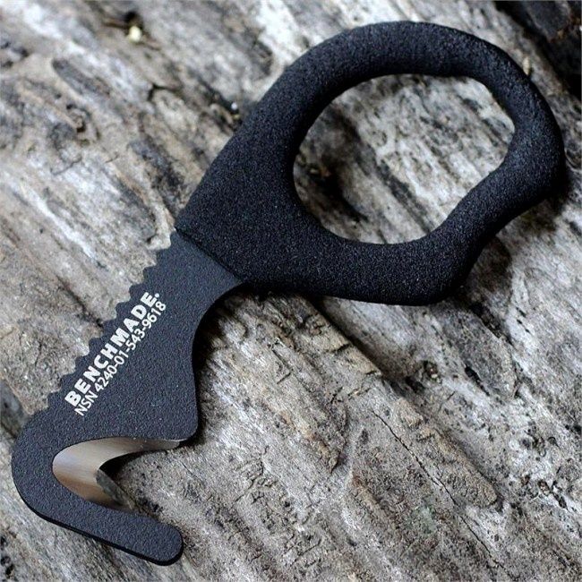 картинка Стропорез Benchmade Rescue Hook Strap Safety Cutter 7BLKW от магазина ma4ete