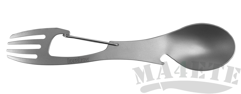 картинка Карабин ложка - вилка Kershaw Ration XL Spork Multi-Tool (Bead Blast) 1145X от магазина ma4ete