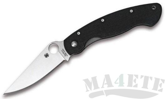 картинка Складной нож Spyderco Military Black C36GPE от магазина ma4ete