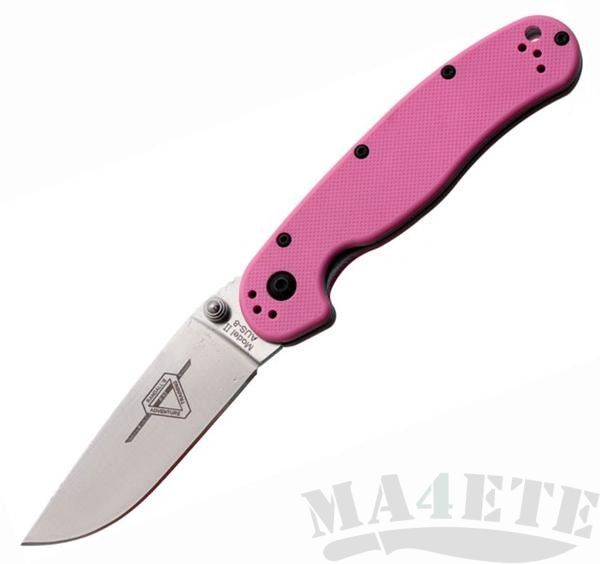 картинка Складной нож Ontario RAT-2 Satin Pink 8862SP от магазина ma4ete
