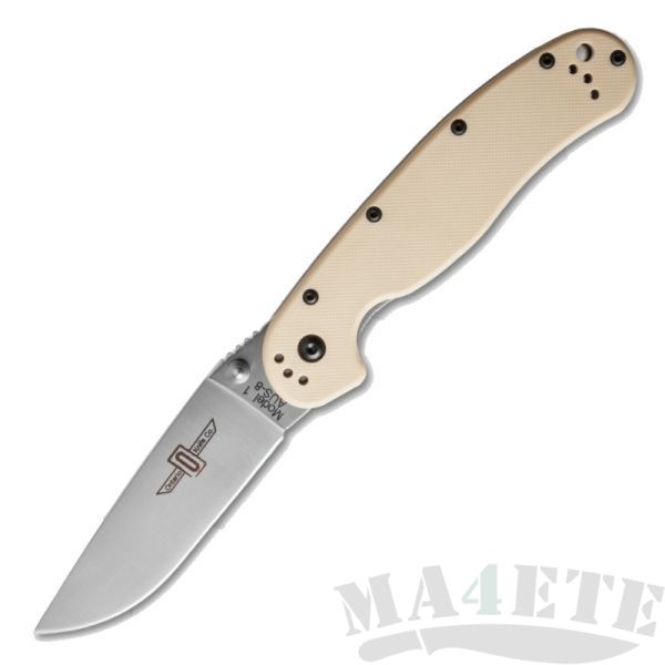 картинка Складной нож Ontario RAT-1 Desert Tan 8848DT от магазина ma4ete