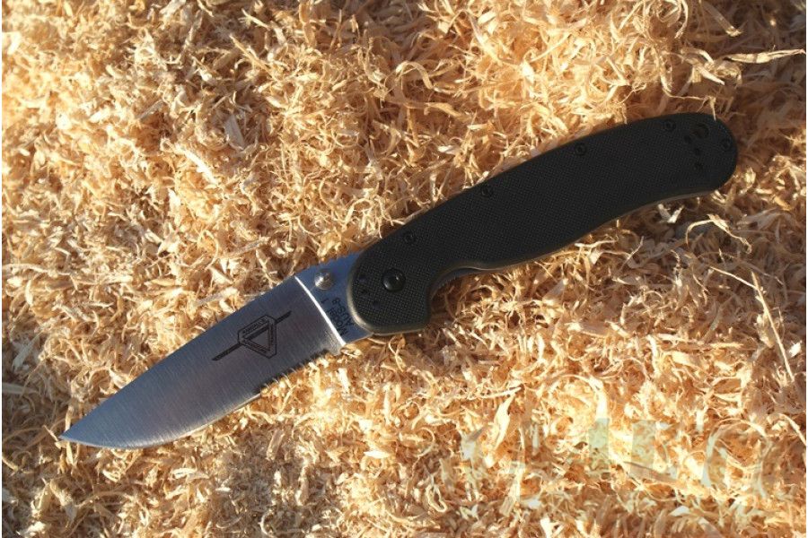 картинка Складной нож Ontario RAT-1 Satin Edge 8849 от магазина ma4ete