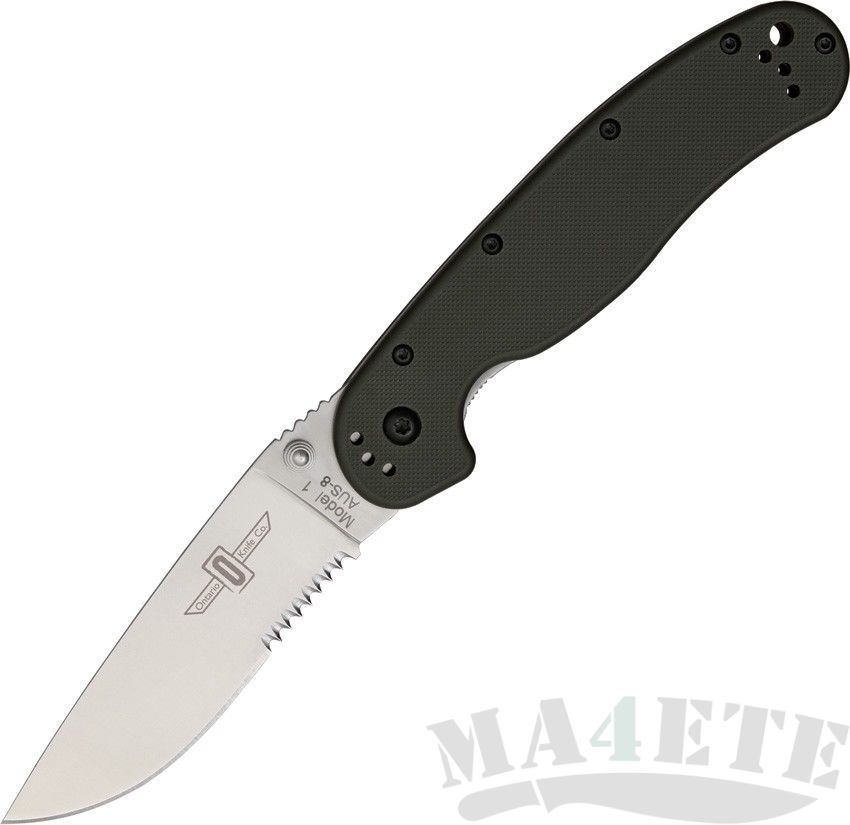 картинка Складной нож Ontario RAT-1 Satin Edge 8849 от магазина ma4ete