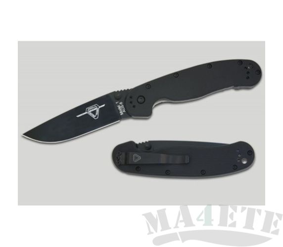 картинка Складной нож Ontario RAT-1 Black 8846 от магазина ma4ete