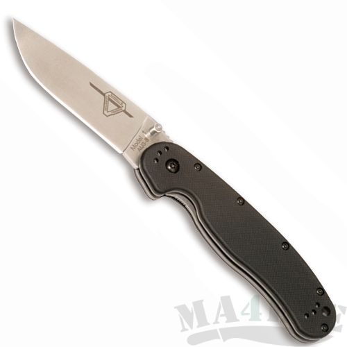 картинка Складной нож Ontario RAT-1 Satin Black 8848 от магазина ma4ete
