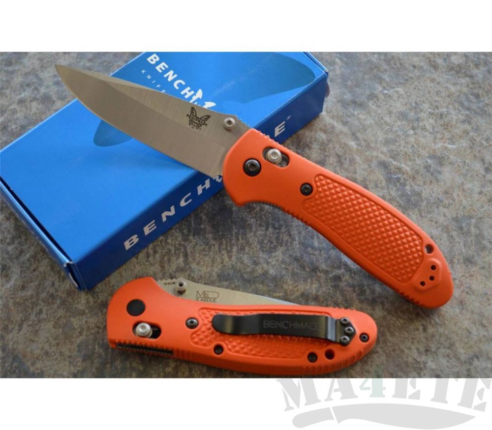 картинка Складной нож Benchmade Griptilian (оранжевая рукоять) 551-ORG от магазина ma4ete