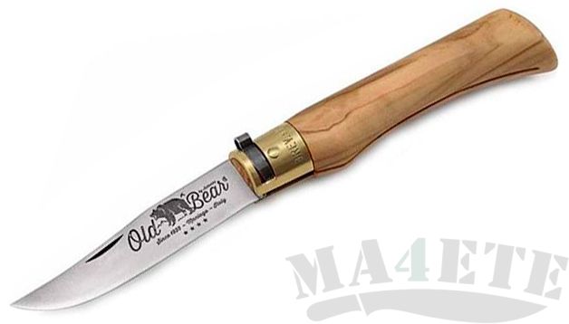 картинка Нож складной Antonini Old Bear 9306/21_LU Olive L от магазина ma4ete