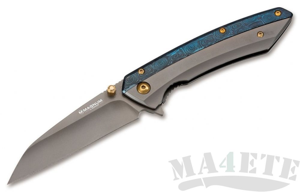 картинка Полуавтоматический складной нож Magnum Cobalt 8.8 см. BK01RY288 от магазина ma4ete