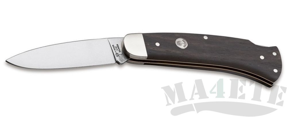 картинка Нож складной Boker Manufaktur SOLINGEN 111050 Fellow Ebony от магазина ma4ete
