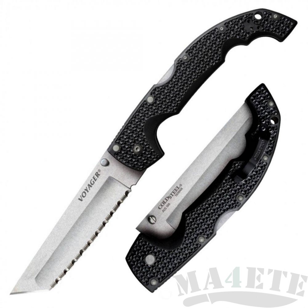 картинка Нож складной Cold Steel 29AXTS Voyager Tanto Extra Large Plain от магазина ma4ete