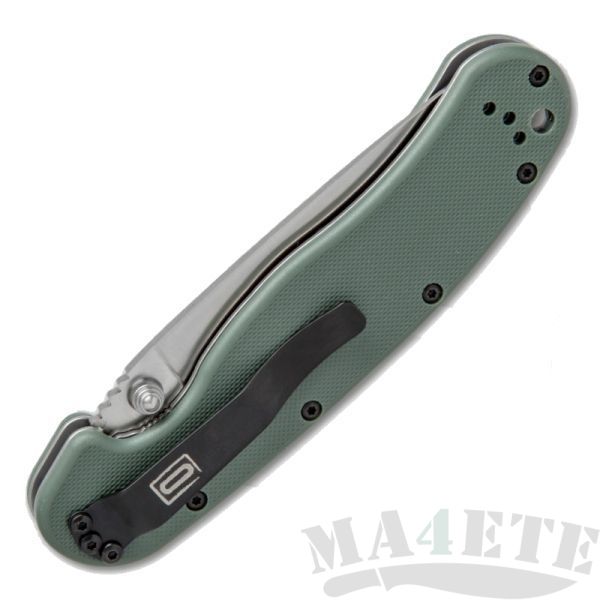 картинка Складной нож Ontario Rat 1 D2 Tool Steel, Satin Blade, Olive Drab Handle ON8867OD от магазина ma4ete