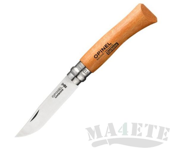 картинка Нож складной Opinel N°7 carbon steel 7VRN от магазина ma4ete