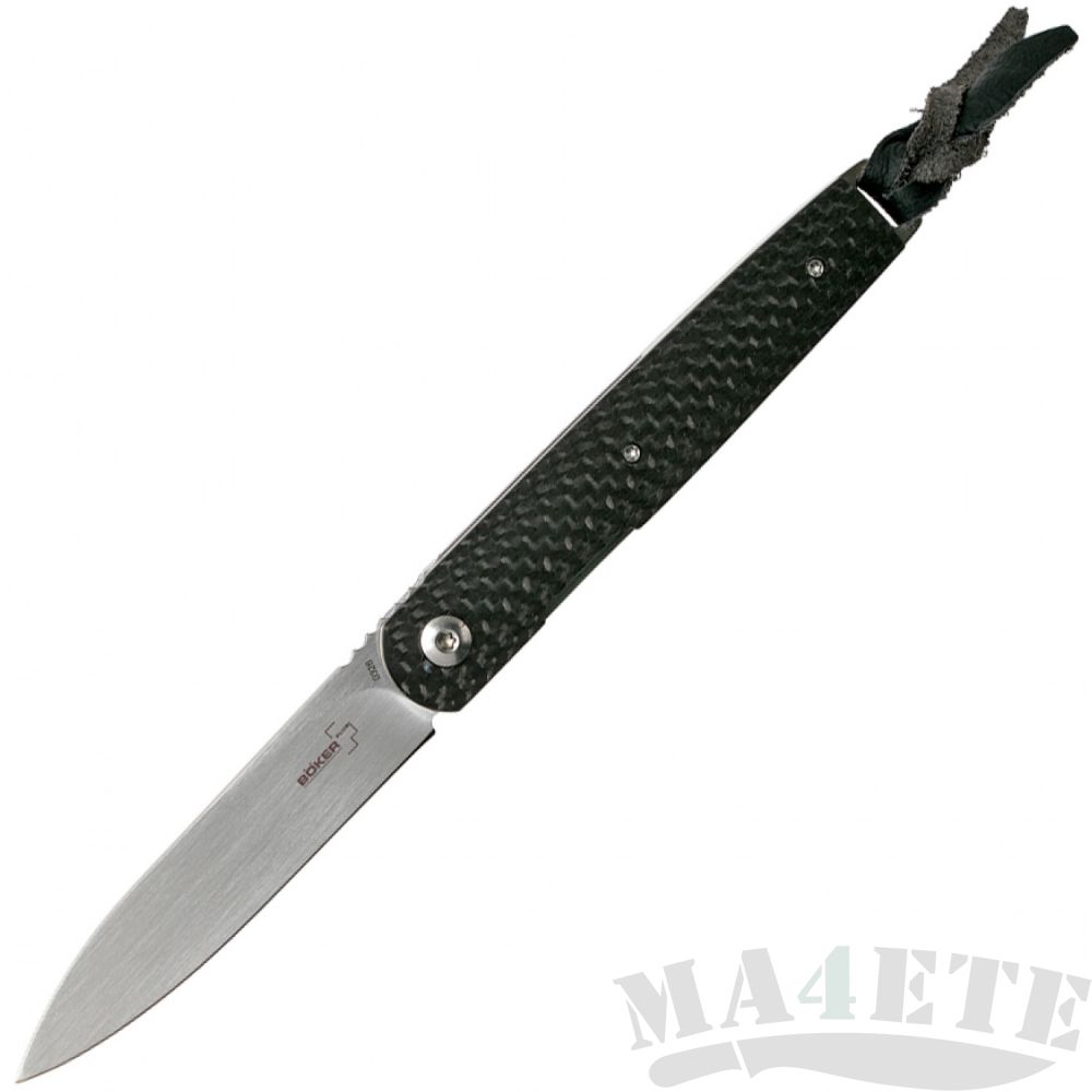 картинка Нож складной Boker Plus LRF Front Flipper Carbon, VG-10, 7.8 см, BK01BO079 от магазина ma4ete