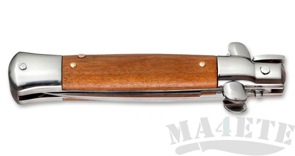 картинка Автоматический складной нож Boker Magnum Sicilian Needle Olive Wood BK01MB279 от магазина ma4ete